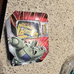 Pokemon TCG Sword & Shield Mixed Card Lot Tyranitar Tin Luxray Morpeko +More - Image 3