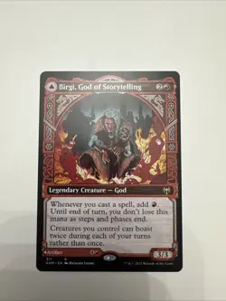 Birgi, God of Storytelling (Showcase) Kaldheim Mtg Magic The Gathering Card - Image 1