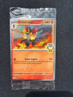 Armarouge 012/084 Pokemon 30th Anniversary Stamped Best Buy Exclusive Promo - Image 1