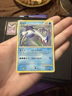2011 Pokemon Call of Legends Lugia 15/95 Holo Rare- FAT SWIRL - Image 1
