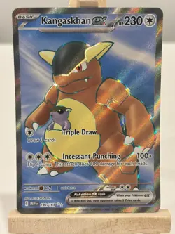 Pokemon TCG Kangaskhan EX Scarlet And Violet 151 190/165 Ultra Rare Full Art - Image 1