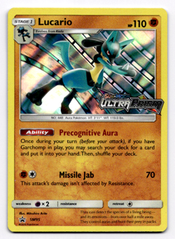 Lucario - (Prerelease) SM Promos - Pokemon NM SM95 - Image 1