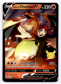 Lance's Charizard V - SWSH: Sword & Shield Promo Cards - Pokemon NM SWSH133 - Image 1