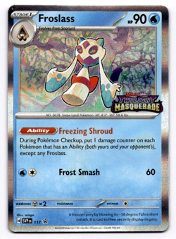 Froslass - SV: Scarlet & Violet Promo Cards - Pokemon NM 117 - Image 1