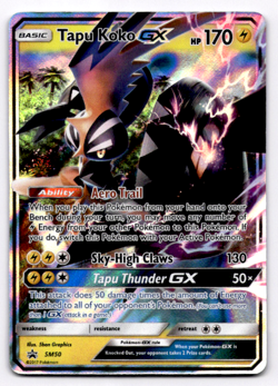 Tapu Koko GX SM Promos - Pokemon NM SM50 - Image 1