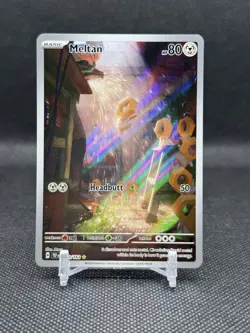 Meltan 179/162 Pokemon TCG SV Temporal Forces Illustration Rare Card - Image 1