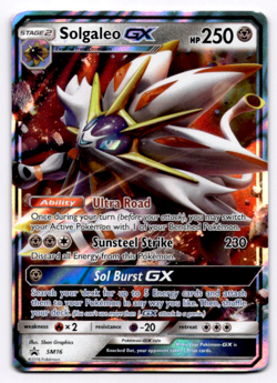 Solgaleo GX SM Promos - Pokemon NM SM16 - Image 1