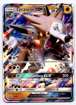 Lycanroc GX SM Promos - Pokemon NM SM14 - Image 1