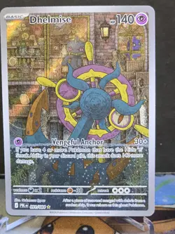 Pokemon Dhelmise 091/084 Illustration Rare Pitch Black - Image 1