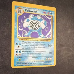 Pokemon Base Set Holo Poliwrath 13/102 - Image 2
