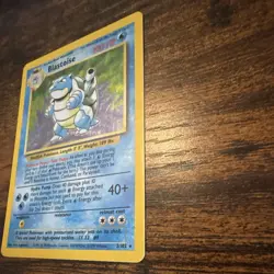 Blastoise Holo Rare Base Set 2/102 English 1999 HP100 Pokemon TCG - Image 3