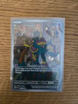 Pokemon TCG Dhelmise Illustration Rare #091/084 Pitch Black NM - Image 1