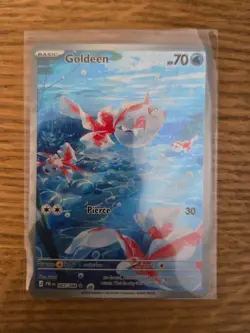 Pokemon TCG Goldeen Illustration Rare #087/084 Pitch Black NM - Image 1