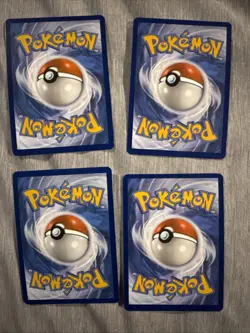 [4x Playset] Holo Water Energy 019 Sv: Black Flare White Bolt Pokemon TCG NM - Image 2