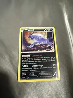 Pokemon TCG Absol XY178 Holo Black Star Promo Card - Image 1