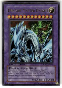 Dragon Master Knight UE02-EN001 Ultra Rare Ultimate Edition 2 Yu-Gi-Oh NM/VLP - Image 1