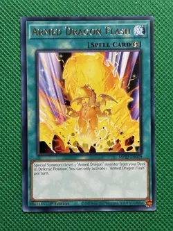 YuGiOh! - Armed Dragon Flash MP22-EN029 Rare 1st Edition Near Mint - Image 1
