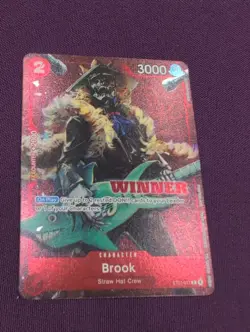 Brook ST01-011 Winner Pack Vol.4 One Piece Tournament Promo Card English - Image 1