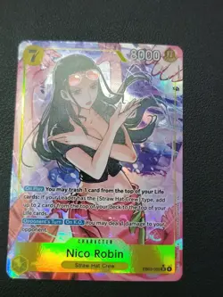 One Piece Nico Robin EB03-055 SR Alt Art EN NM - Image 1