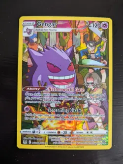 Pokemon Gengar TG06/TG30 SWSH: Lost Origin Trainer Gallery Full Art NM/M - Image 1