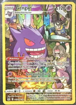 Gengar Trainer Gallery TG06/TG30 2022 Pokemon Lost Origin Rare (Holo, NM) - Image 1