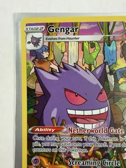 Pokemon Gengar Ultra Rare TG06/TG30 Lost Origin Trainer Gallery Holo 120HP NM - Image 3