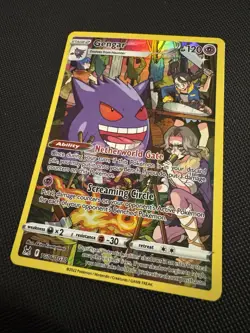 Pokemon Gengar TG06/TG30 NM Full Art Ultra Rare Lost Origin Trainer Gallery - Image 3