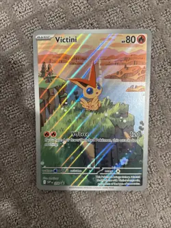 4X Pokemon Jumbo Victini Promo Card + 4X Victini PokeBall Promo Card *Near Mint* - Image 2