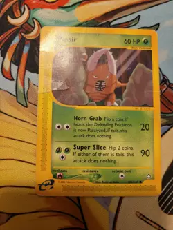 Pinsir - 101/147 - Common Heavily Played Pokemon TCG Card G2 - Aquapolis - HP - Image 2