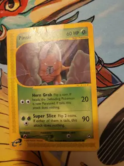 Pinsir - 101/147 - Common Heavily Played Pokemon TCG Card G2 - Aquapolis - HP - Image 3