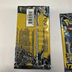 POKEMON Sun & Moon LOST THUNDER 3 Card Mini Booster Packs Complete Pack Art Set - Image 3