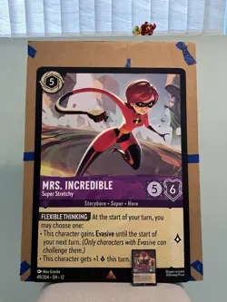 Disney Lorcana Oversized Cards - Mrs Incredible, Woody, Syndrome - Image 3