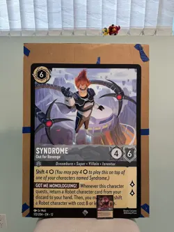 Disney Lorcana Oversized Cards - Mrs Incredible, Woody, Syndrome - Image 4