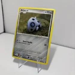 Aron 71/123 Common Mysterious Treasures Pokemon Card - Image 2