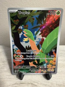 Tropius 195/193 Paldea Evolved Illustration Full Art Pokemon Card Excellent/NM - Image 1
