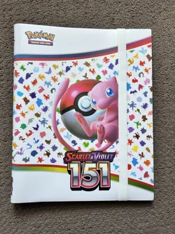 Pokemon Scarlet & Violet 151 - Mew Binder Collection - Binder Only - NO CARDS - Image 1