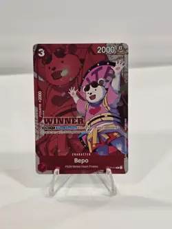 Bepo (Winner Pack Vol. 7) P-019 One Piece Promotion Cards Foil NM - Image 1