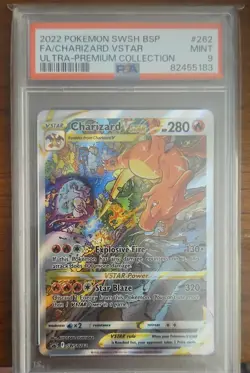Charizard VSTAR SWSH262 SWSH: Sword & Shield Promo Cards Holo PSA 9 - Image 1