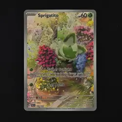 Sprigatito 196/193 - NM - Paldea Evolved Illustration Rare Pokemon Card - Image 1