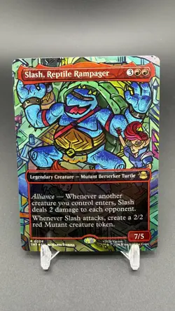Slash, Reptile Rampager (Borderless) Teenage Mutant Ninja Turtles Regular - Image 1