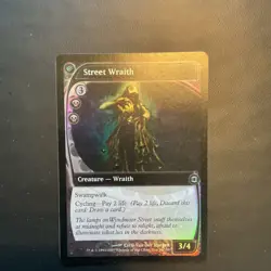 Wizards of the Coast Street Wraith Black Foil Future Sight 99/180 Alt - Image 1