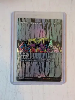 Magic Marvel Super Heroes MAR M 78 Heroic Intervention Foil - Image 1
