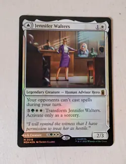 Magic MTG Marvel Superheroes Mythic 18 Jennifer Walters / She-Hulk Foil - Image 1
