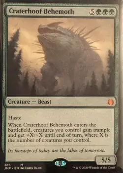 MTG Craterhoof Behemoth - Jumpstart #385 - Image 1