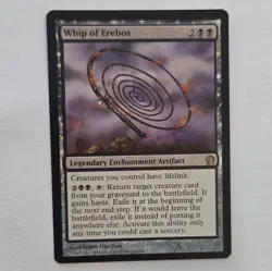 Whip of Erebos Theros Rare Legendary Artifact Black #110 - Image 1