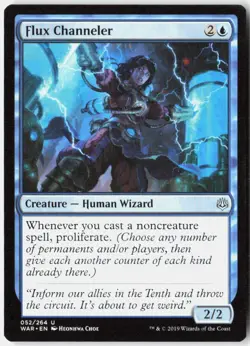 Magic Flux Channeler War of the Spark [WAR - 52] NM Uncommon - Image 1