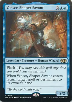 Venser, Shaper Savant (Anime) - R66 - MTG - Foundations Jumpstart (J25) - Image 1