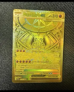 Pokemon Mega Zygarde EX 124/088 Gold Full Art Foil HP 310 perfect order SPA 2026 - Image 1