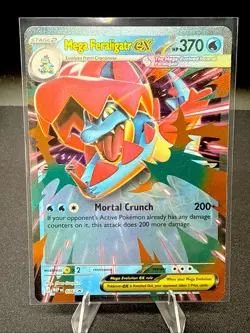 Mega Feraligatr ex 036 Promo - Pokemon Card - NM - Image 1
