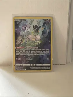 2023 Pokemon Sword & Shield Crown Zenith Galarian Gallery Mew #GG10/GG70 - Image 1